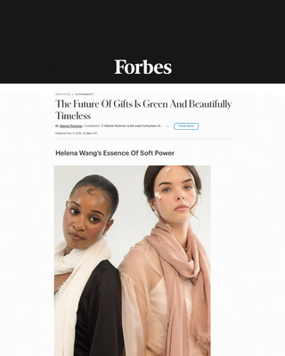 Forbes: The Future Of Gifts Is Green And Beautifully Timeless