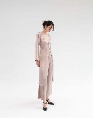 Pearl Kimono - Silver Pink