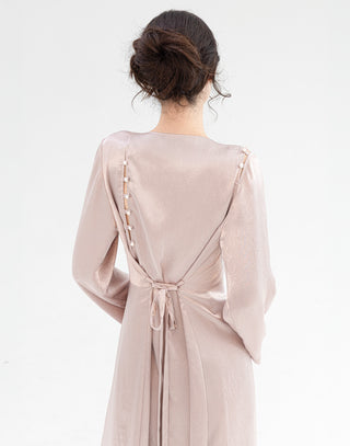 Pearl Kimono - Silver Pink