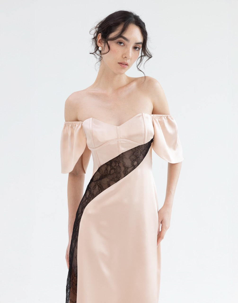 Half Corset Lace Dress Half Corset Lace Dress