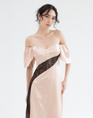 Half Corset Lace Dress