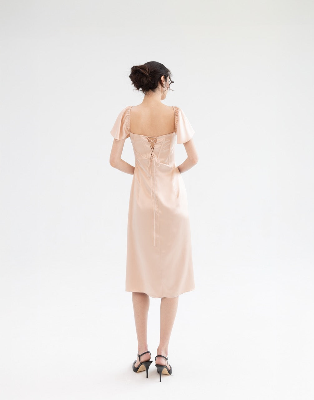 Half Corset Lace Dress Half Corset Lace Dress
