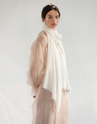Rose Fiber Scarf