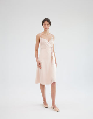 Pearl Wrap Dress