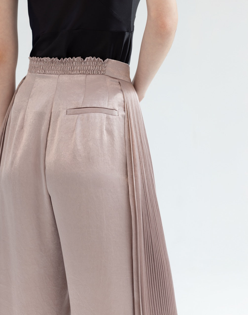 Half Pleat Trousers – HELENA WANG®