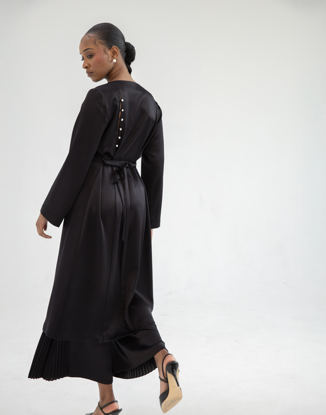 silk dress kimono Pearl Kimono